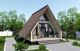 Одноэтажные дома в финском стиле